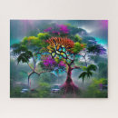 Recherche de arbre de la vie puzzles Abstrait