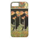 Recherche de alphonse mucha iphone coques Élégant