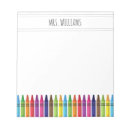 Recherche de crayon blocsnotes Jardin d'enfants