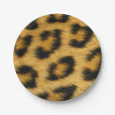Recherche de exotique assiettes en papier Léopard