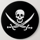 Recherche de crâne badges Drapeau