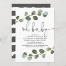 Recherche de eucalyptus couples shower invitations Aquarelle