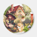 Recherche de sorcière magnets Fleurs