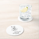 Recherche de poule dessous de verres Noir et blanc