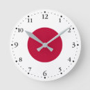 Recherche de drapeaux japonais horloges Drapeau du japon