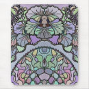 Recherche de mosaïque florale tapis souris Vintage