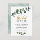 Recherche de eucalyptus bridal shower invitations Nuptiale