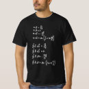 Recherche de étudiant de physique tshirts Formule mathématique