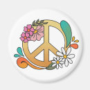 Recherche de fleurs hippies magnets Funky