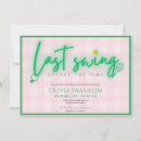 Recherche de country club invitations Rose et vert