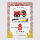 Recherche de born invitations Pompier