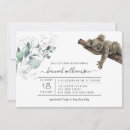 Recherche de koala baby shower invitations Jungle