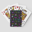 Recherche de lumière noire jeux de cartes Jouer