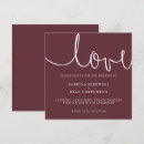Recherche de marsala invitations Classique