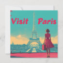 Recherche de illustration de tour eiffel vœux cartes Vintage
