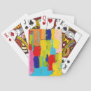Recherche de peinture abstraite jeux de cartes Couleur