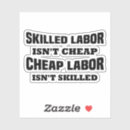 Recherche de syndicat autocollants Main d'oeuvre bon marché