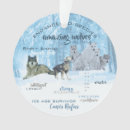 Recherche de loups blancs ornements Neige