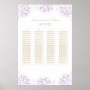 Recherche de purple mariage plans tables Élégant