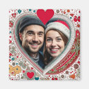 Recherche de cadre photo coeur magnets Image
