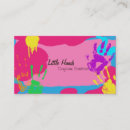 Recherche de copies de main cartes visite Soins des enfants