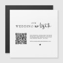 Recherche de détail carrées invitations Minimaliste