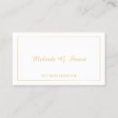 Recherche de comptable cartes visite Blanc