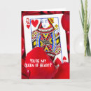 Recherche de reine rouge vœux cartes Amour