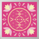 Recherche de fleur de vie magnets Mandala