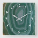 Recherche de agate horloges Turquoise