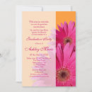 Recherche de gerbera rose invitations Gerberas