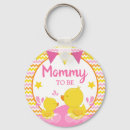 Recherche de baby shower fille porteclés Rose