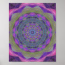 Recherche de mandala coloré posters Cool