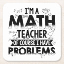 Recherche de mathématiques dessous de verres Professeur