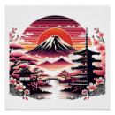 Recherche de cerisier japonais posters Mont fuji