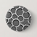 Recherche de motif géométrique moderne badges Noir et blanc