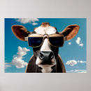 Recherche de vache drôle posters Rustique
