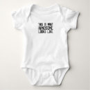Recherche de beau bébé vêtements Humoristique