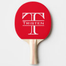 Recherche de palette personnalisée raquettes ping pong Monogramme