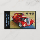 Recherche de voitures classiques cartes visite Automatique