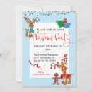 Recherche de rudolph invitations Parti
