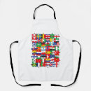 Recherche de drapeaux du monde tabliers Pays