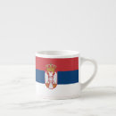 Recherche de serbe tasses Drapeau