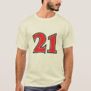 Recherche de numéro 21 tshirts Anniversaire