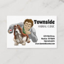 Recherche de docteur animal cartes visite Médical