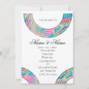 Recherche de multicolore invitations Violet