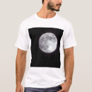 Recherche de ciel nocturne tshirts Pleine lune