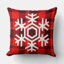 Recherche de flocons de neige coussins Tartan