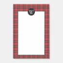 Recherche de tartan post its Preppy