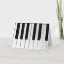 Recherche de jouer de la musique vœux cartes Clavier
